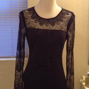 Black Lace Dress